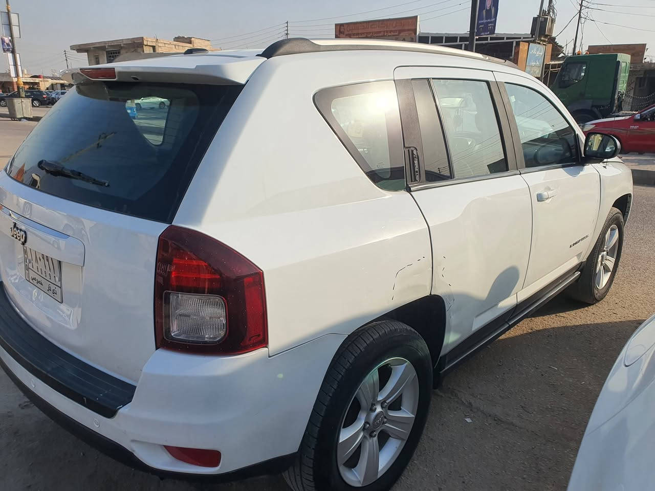 جيب كومباس 2016 للبيع او مراوس بأقل
ضررها موضح بالسونار 
محرك 2400
 رقم ذي قار باسمنا 
مكانها ميسان 
السيارة جاهزة للاخير تخم تاير حدادة جديدة ما ناقصها شيء 
السعر 100
***********
