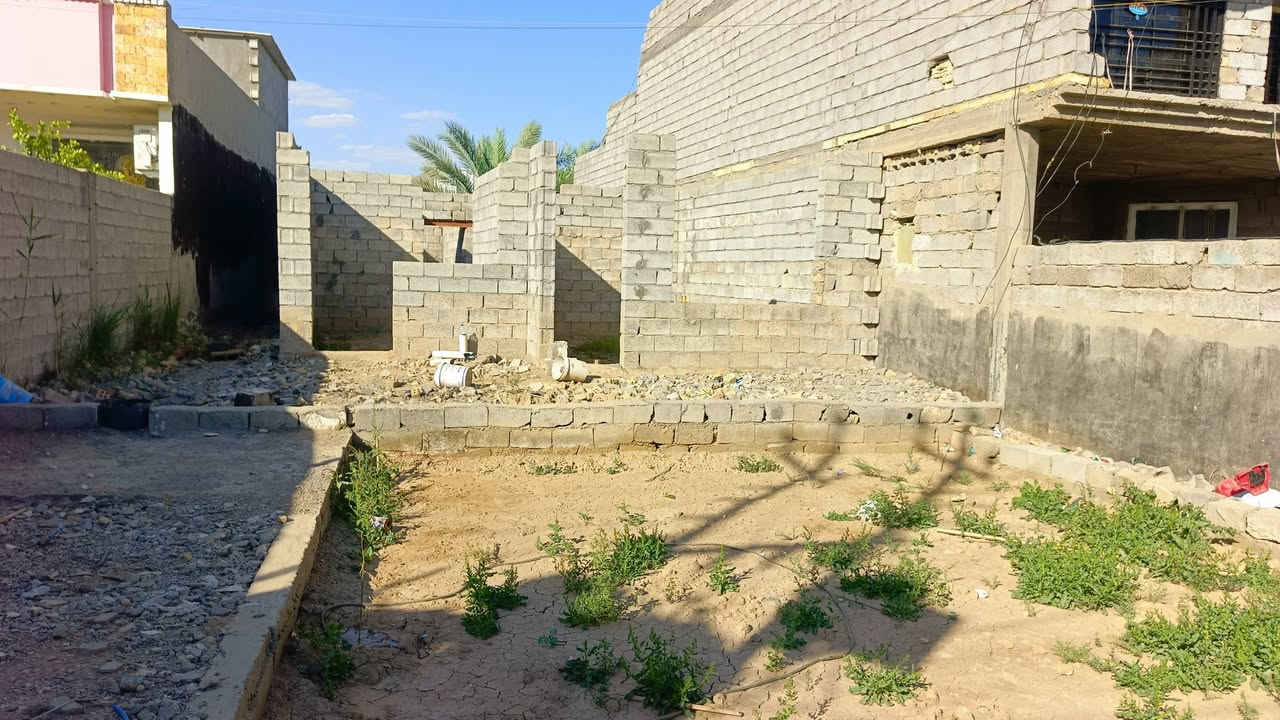 قطعه ارض للبيع بناء هيكل المكان خلف جامع الفرقان
مساحه 450م
واجهية 11م
نزال 55م
خدمات ماء +كهرباء + مجاري +تبليط 
الاستقبال 8×4
مطبخ 3×5
صالة 4×8
غرفتين نوم 3.5×5
مع حديقه خلفية و امامية 

للاستفسار اتصال 
***********
