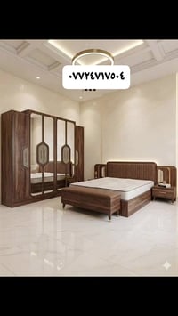 غرفة نوم تركي ٨ قطع مستعمله نظيفة جدا 07724717504