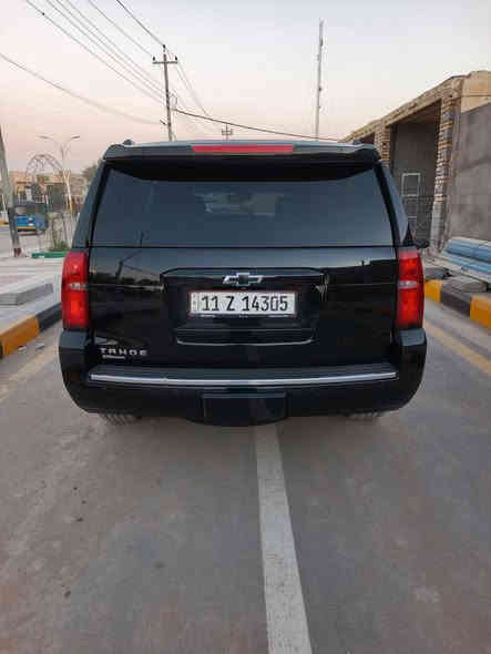 للبيع تاهو موديل 2015 امريكي LTZ دخول جديد ابكتاب ضباط حاليا اباسمي بيه باب خلف السائق امبدل صور الضربه بالمنشور جاهزه من كل شيء السعر 340 ورقه للاستفسار ت ***********
