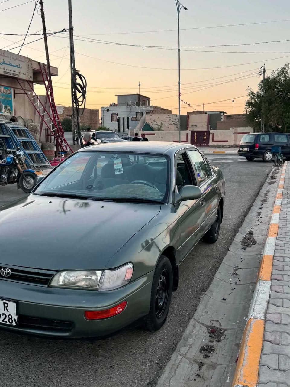 السلام عليكم كورلا موديل 92 رقم بغداد انكليزي اسمي  مشروع وطني سنويه لغايه  ال 30  تحويل مباشر مكينه وكير حاويه  كفاله شرط تبريد ثلج ثلج  منضومه مياه اخضر زيتي السياره جاهزه من  حداديه خلفي امامي جدد تخم تاير  غرفه   السياره كلها جديده مكفوله من الضربه والنقل الجثه وكافه العيوب الشرعيه  كهربايات كلها شغاله سنتر لوك  شاشه كاميرا أربع جام شغال  كيجات سياره جديده وجاهزه وكل نقص مابيها المكان واسط
السعر 54
***********
***********
السلام عليكم كورلا موديل 92 رقم بغداد انكليزي اسمي  مشروع وطني سنويه لغايه  ال 30  تحويل مباشر مكينه وكير حاويه  كفاله شرط تبريد ثلج ثلج  منضومه مياه اخضر زيتي السياره جاهزه من  حداديه خلفي امامي جدد تخم تاير  غرفه   السياره كلها جديده مكفوله من الضربه والنقل الجثه وكافه العيوب الشرعيه  كهربايات كلها شغاله سنتر لوك  شاشه كاميرا أربع جام شغال  كيجات سياره جديده وجاهزه وكل نقص مابيها المكان واسط
