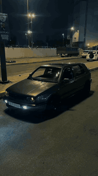 للبيع فقط  ✅  ‏Golf Mk3 ✅  موديل 1992   ✅  لون رصاصي رمادي ❤️  مكينة ك...