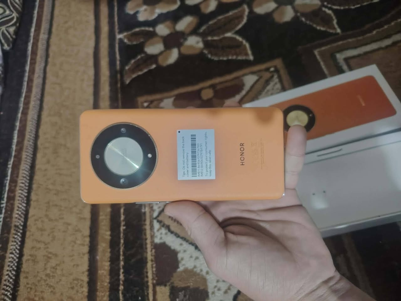 السلام عليكم ورحمة الله وبركاته
Honor x9b 5g

بس شاحنة مو وياه

سعر ٢٥٠

مكاني موصل حي القاهرة
واتساب ***********
