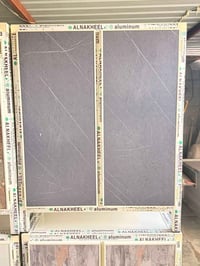 جزامة ألمنيوم • ٤ خانات • ١م×٨٠سم×٣٠سم