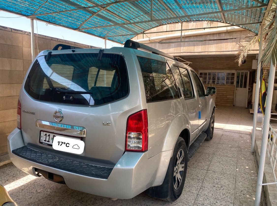 السلام عليكم. نيسان باثفايندر 2008 خليجي فول مواصفات بغداد بسمي قطعه صبغ وحده. مكينه بيها بداية ضعف كير جديد شاده. 
للبيع او المراوس حسب القناعه السعر 95 مكاني ديوانيه. اسف لغلق التعليقات الي يحب يتفضل خاص. او واتسب اب ***********
