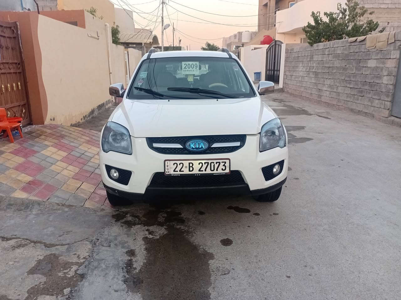 السلام عليكم للبيع كيا سبورتج ٢٠٠٩ خليجي مكينه كير صدر أمامي خلفي تخم تاير جديد تتفئه تبريد سياره جاهزه رقم اربيل بسمي تري تحويل تري وكاله العنوان ديالى بعقوبة سعر ١١٥ وبيه مجال ***********
