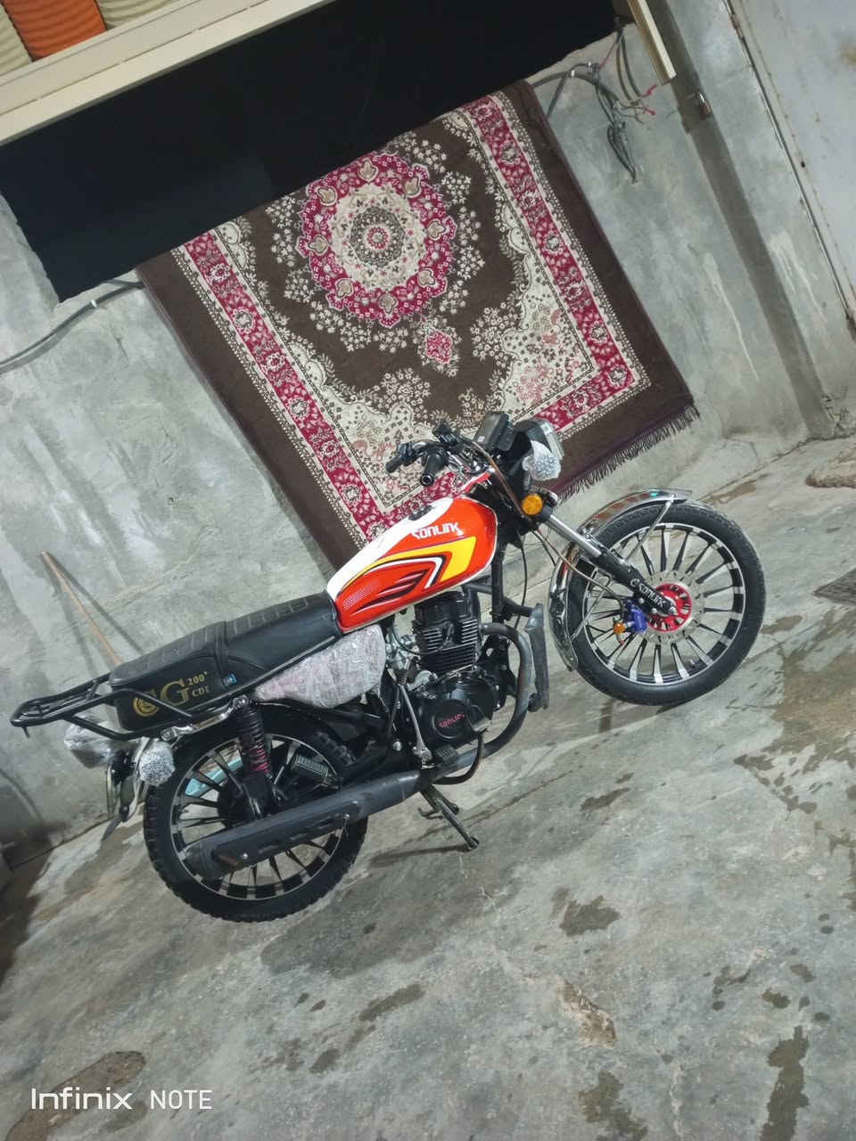 دراجه سيفان موديل 2025دراجه مكينه ضاغطه وزنجيل مكفوله اي نقص مابيها الاستفسار تصل على الرقم(***********)سعرها750وبيها مجال مكاني قضاء الخالص ناحية هبهب
