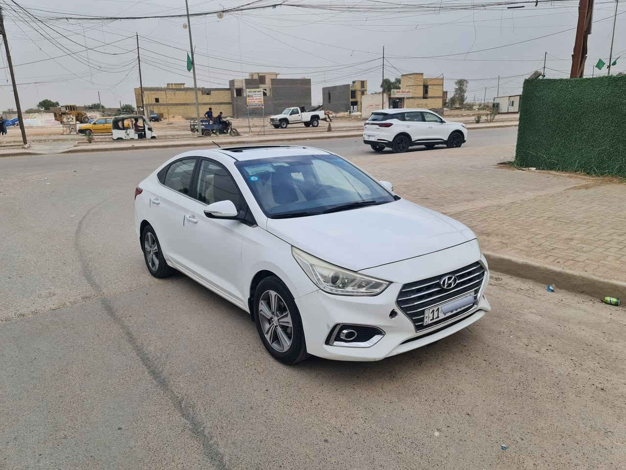 اكسنت خليجي بغداد بأسمي مديل 2019 
***********  السعر  ١١٨$ 
*********** مكاني بغداد شهداء السيدية 

سيارة فتحة ب قمارة 
مكينة ١٦٠٠ دوش
شاشة جبيرة 
داخل لونين
جاهزة تبريد شغال
