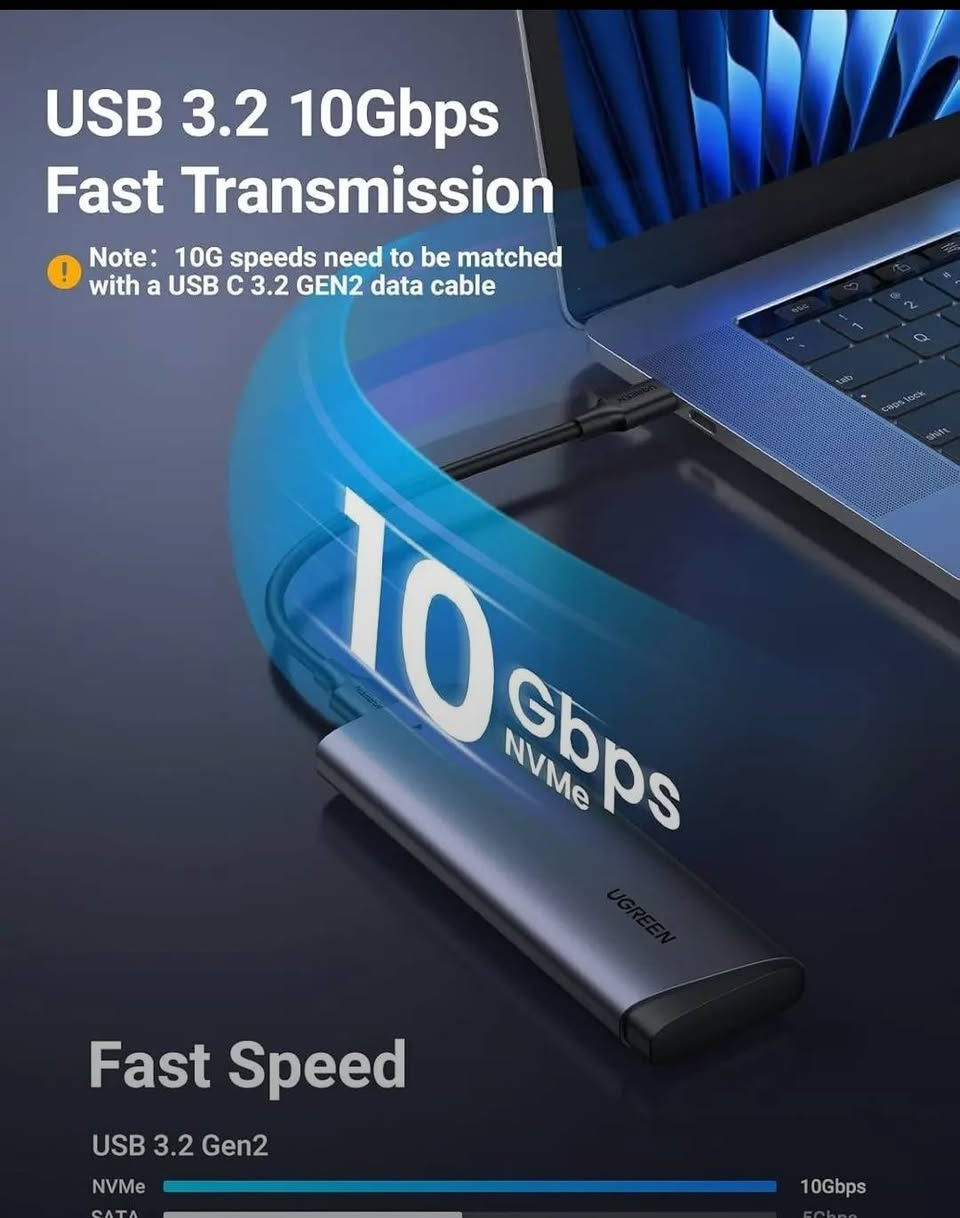 رام هارد ماركة يوكرينيوجرين، 10 جيجابايت في الثانية M.2 SSD إلى محول/قارئ USB، حاوية


**إذا كنت صاحب هذا الإعلان وتريد حذفه لأي سبب، رجاءا أرسل رسالة إلى الدعم الفني**