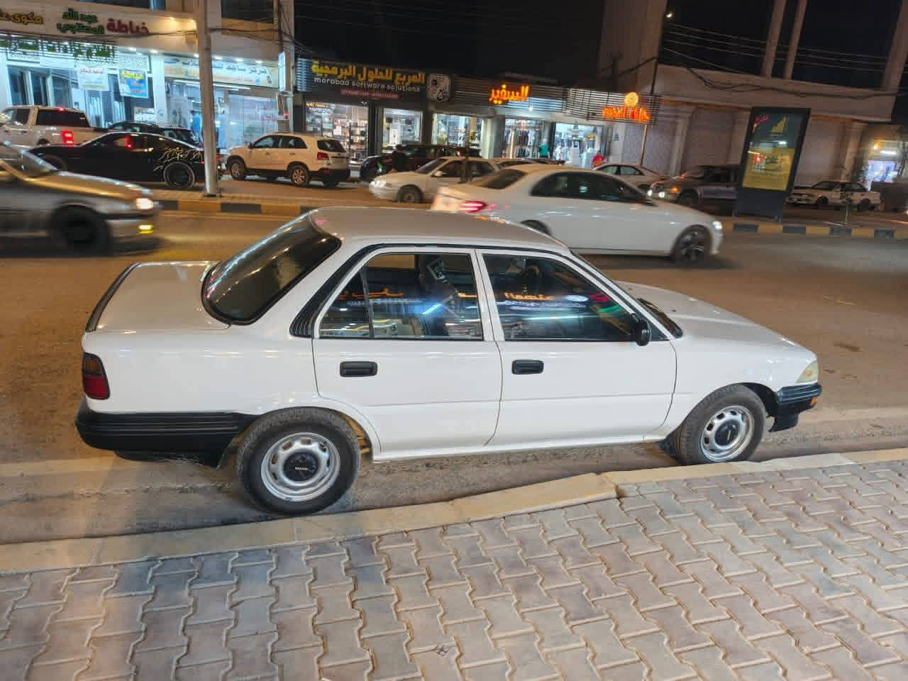 سلام عليكم ورحمة الله وبركاته
كورلا موديل 90
كير محرك تبريد مكفول
تخم تاير جديد
صدرهه كلش حلو
صبغ عام درجة أولى جمالية فقط وصوره قبل الصبغ موجودة
رقم بغداد مشروع وطني ثاني يوم احولك
مكان السيارة سامراء 
والسعر 52 وبيه مجال ***********
