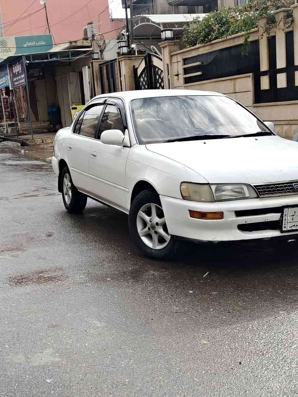 كورلا موديل 1995 محور تحويل إماراتي سياره جاهزه 
كير ومحرك بشرط ووايرمني كله شغاله سياره مل بيت نضافه 90%
بدون صبغ فقط اماكن معدله علبارد قفط 
تبريد ثلج ❄☃️
تدفئه 
جامات كهرب 
قفل مركزي 
من تعبر السرعه 60 تقفل توماتيك وضع شركه 
رقم نينوى سنويه الى 2027
العنوان / موصل حي البكر
*********** اتصال وخاص مفتوح
