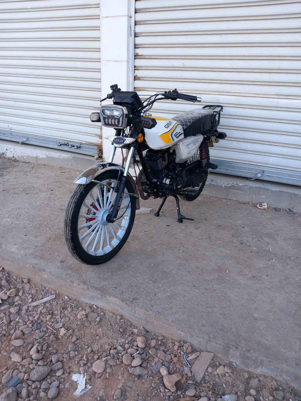 دراجه سيفان موديل 2025دراجه مكفوله كفاله اي نقص مابيها السعر ٧٥٠ وبيها مجال حك جيه الا ستفسار تصل على الرقم(***********)مكاني  ديالى قضاء الخالص ناحية هبهب
