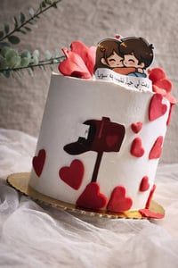 🎂✨ طلبية اليوم جاهزة ✨🎂 كيك وتزيين حسب الطلب 😍 📍 بغداد – الزعفرانية 🚚 ...