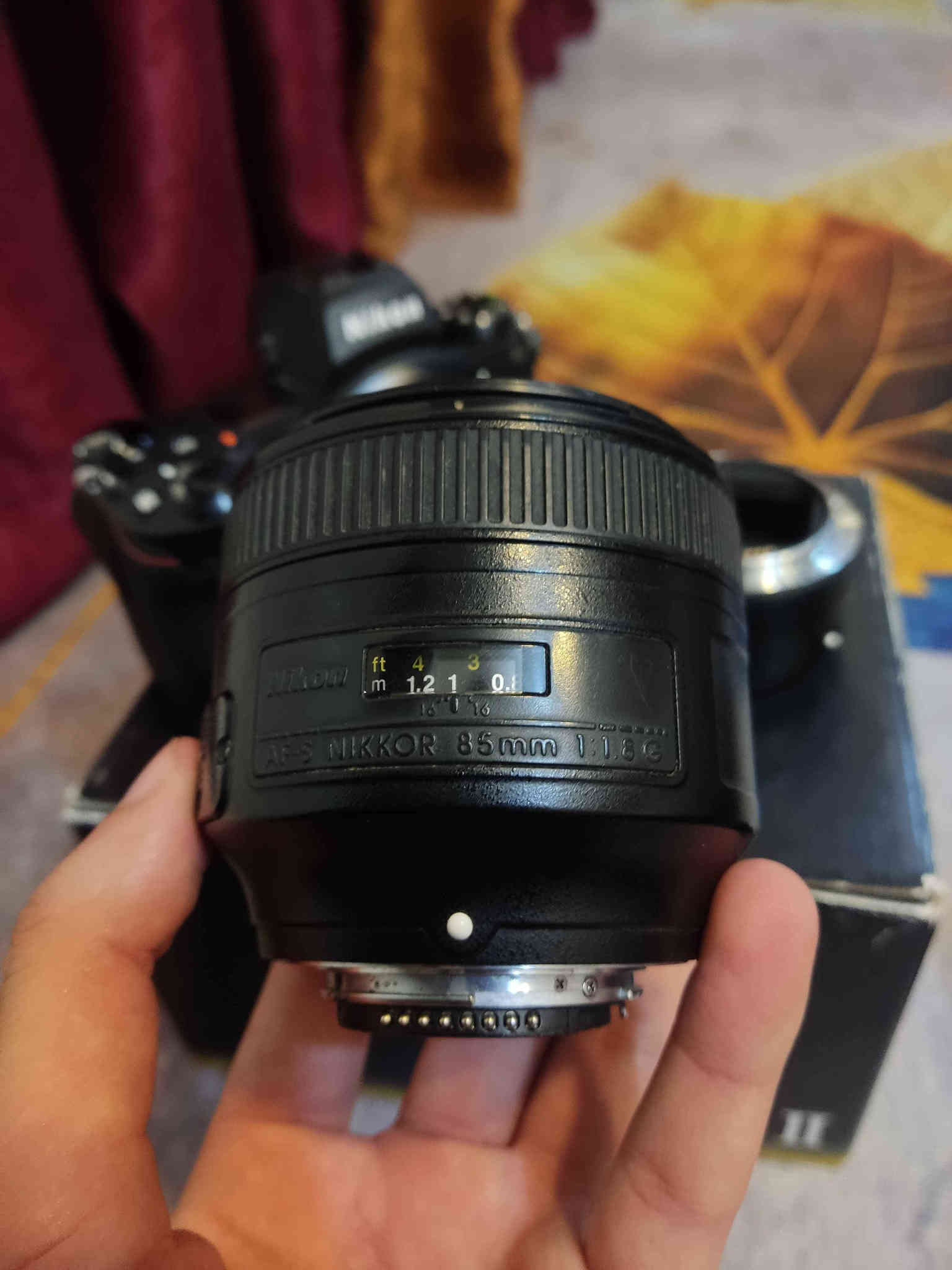 كامرة نيكون Z6 ll كلش نضيفة وحلوة وبعدة بل جيس بل كارتون مع ادبتر FTZ الاصلي مع عدسة 85mm نضيفة كامل ملحقاتهن مكاني نجف رقمي *********** Singapore
