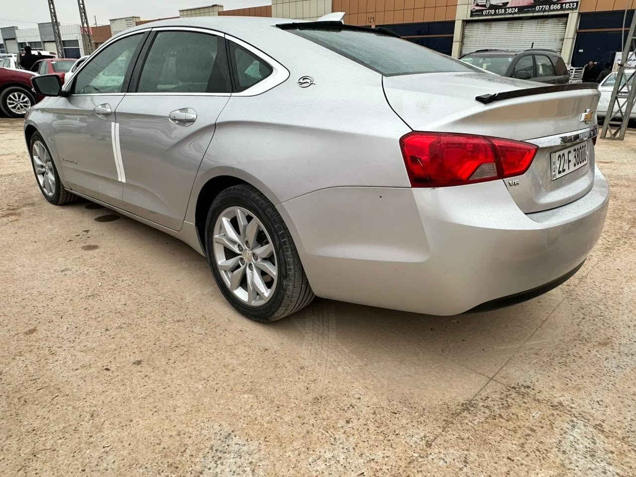 السلام عليكم
السعر ١٣٥ ورقه
للاتصال ***********
للبيع فقط امبالا موديل ٢٠١٧
مواصفات LT 
محرك 6 سلندر  
حجم محرك 3600
كشنات كهرباء
كشنات جلد
قاصه  
كاميره خلفي 
 تحكم استيرن
وثبيت سرعه 
مانع انزلاق 
 تبريد ثلج  تدفئة شغال
كير محرك بشرط
جاملغ امامي بارد 
بونيت صبغ
‏كهربائيات—كله شغال 

رقم اربيل جديد
شرط تحويل و غرامه  تحويل مباشر 
عنوان كركوك
