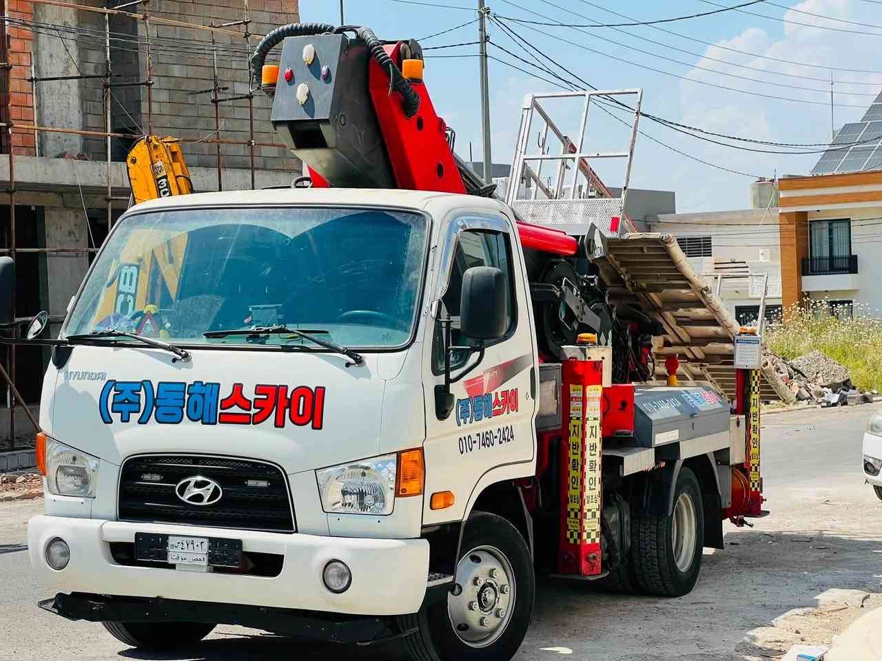 كرين باسكيت هيونداي موديل 2015، كرين Donghay،تحكم ريموت كامل عدد 6 سلايدات، بارتفاع 27 متر
واتس ئەپ *********** 
أربیل
