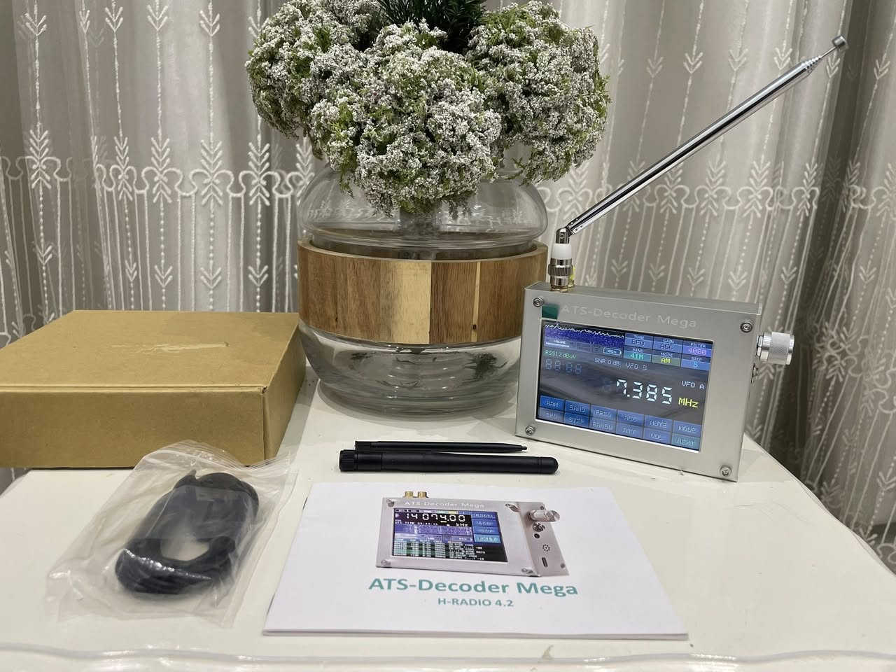 راديو ATS Decoder Mega

*شاشة لمس كبيرة 
*متعدد الموجات
*فك شفرة مورس
*شحن تايب C
*جديد كامل الملحقات

للطلب و الاستفسار على الخاص
متوفر توصيل


**إذا كنت صاحب هذا الإعلان وتريد حذفه لأي سبب، رجاءا أرسل رسالة إلى الدعم الفني**