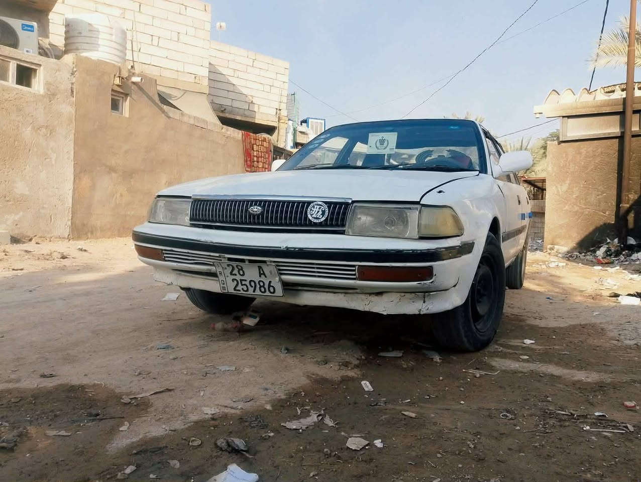 للبيع للبيع كرونه. رقم انگليزي نجف مداور ثاني يوم  موديل 90 كير ومكينه كورله  مكفولات كشر مكفول. وسياره جاهزه من كلشي اصعد وطلع  اتراي. بغداد وين متريد. سعر 35. مكاني نجف كوفه خابرني وتدلل


**إذا كنت صاحب هذا الإعلان وتريد حذفه لأي سبب، رجاءا أرسل رسالة إلى الدعم الفني**