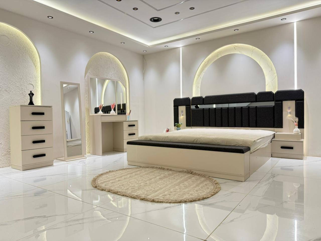 أهلا وسهلا 
غرفة نوم تركية جديدة أصلي 

 متوفر خدمة شد ونقل 
توصيل مجاني مركز بغداد 
أطراف 25
محافظات 75
للاستفسار والحجز الرجاء إرسال صورة الموديل عبر واتساب ***********
wa.me/+9647876803970
