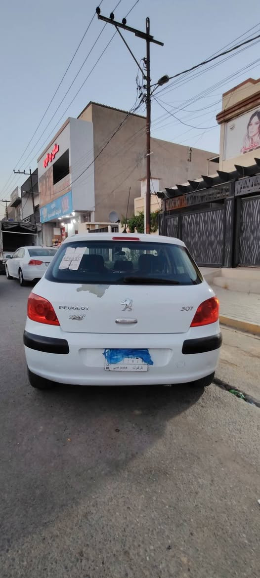 بيجو 307 السياره بدون ضرر بدون صبغ عل بلاد نضيف كلش شركه تريد ثلج عل بلاد 4تايرات جديد محرك كير بل شرط باتري جديد السياره بختصار مابيها اي نقص شغل تبريد روح للبصره السعر 61 وبي مجال للطيبين *********** كركوك, العراق
