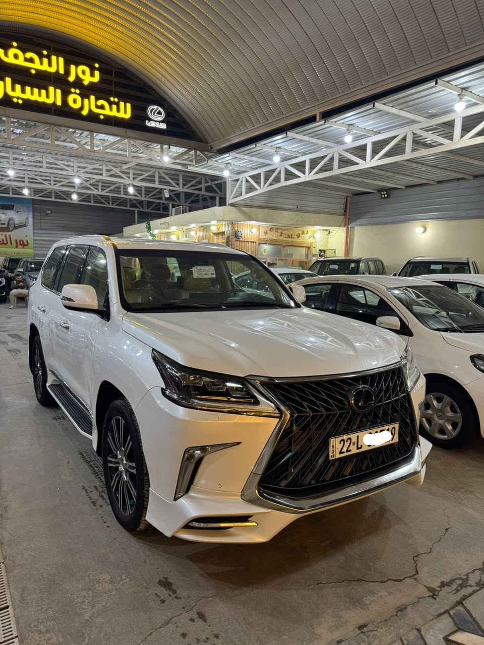 سلام عليكم
لكزس LX5700  فول مواصفات 
موديل 2019
رقم اربيل بسمي هزة وفحص جديد 
بصمات اثنين مع كارت 
مواصفات لكزس معروفة فول فول للاخير  سيارة داخل بيجي
 *********** موجود بي واتس اب
***********
مكان سيارة النجف الاشرف
