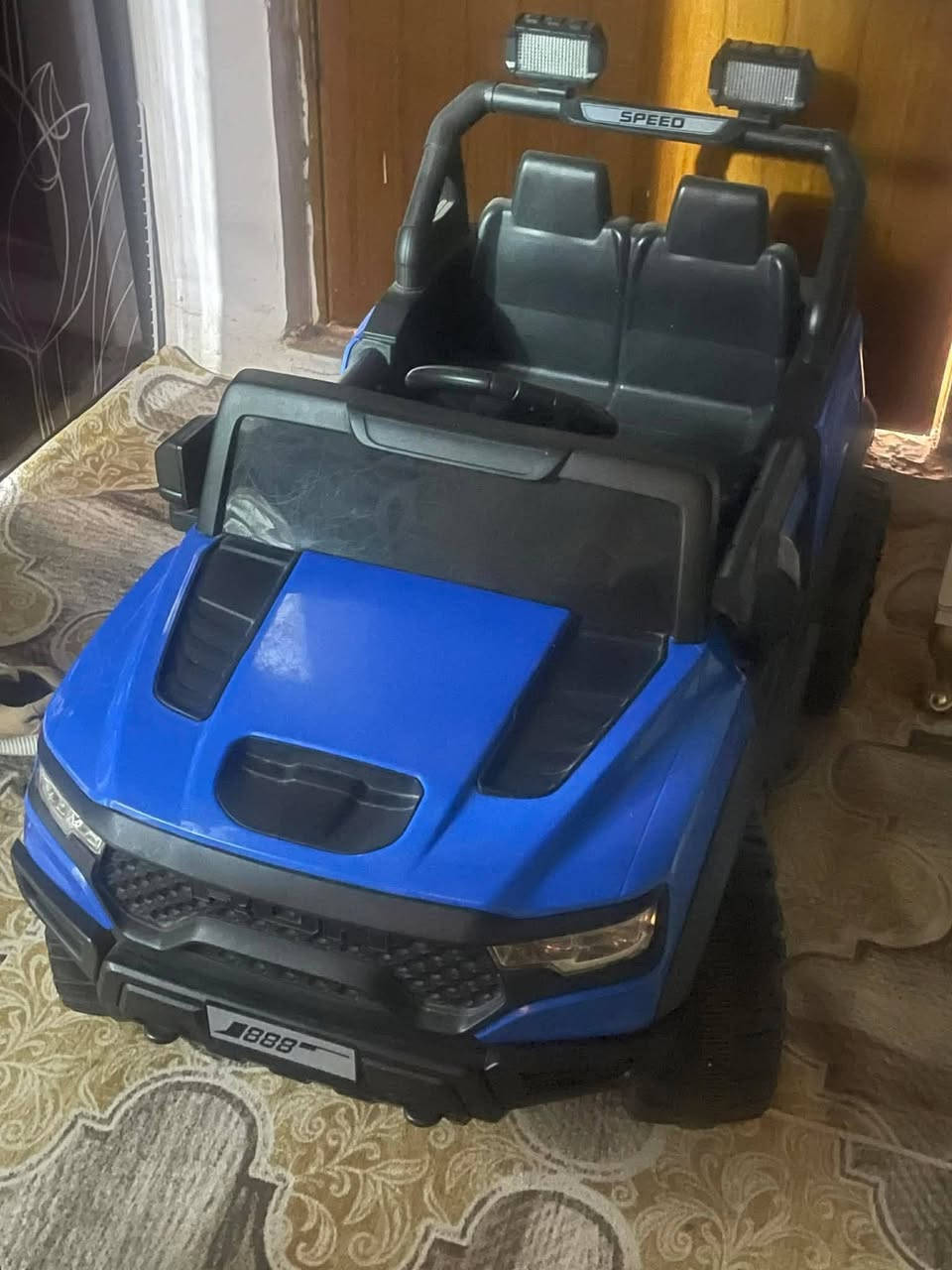 سياره اطفال على الشحن وبيهه ريمونت اسمهه رام استخدام شهرين فقط سعرهه ١٤٠ وبيهه مجال


**إذا كنت صاحب هذا الإعلان وتريد حذفه لأي سبب، رجاءا أرسل رسالة إلى الدعم الفني**