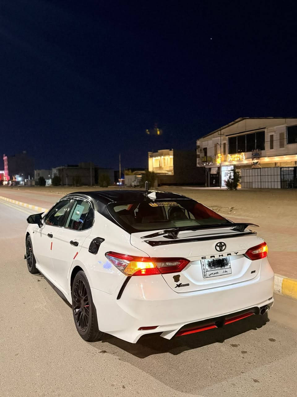 كامري 2019 SE
لون ابيض 
وارد امريكي بدون ضررر مكفوله
فقط دعاميه اماميه وبيه بارد قليل بلباب 
صور ضرر مرفوقه 
سياره جديده جاهزه مال جناي 
الف مذب عليها 
مرتبه وجاهزه 
داخل مدوشم كله كنتاره احمر 
كت رياضي 
تخم تاير 
قماره مغلفه اسود لامع 
سياره مصروف عليها خير من الله
ويل بلاد بلاك 
سياره مال جناي 
كير مكينه كفاله شرط 
مواصفات معروفه se
رادار وكشن كهرباء كشنات جلد
رقم بغداد تحويل مباشر
السعر 190 وبيها مجال
عنوان انبار رمادي 
الاستفسار ***********
