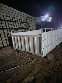 محجل كيه  للبيع  عرض 171 ارتفاع 80 طول 285 نوع الحديد ²ملم  السعر 350ا...