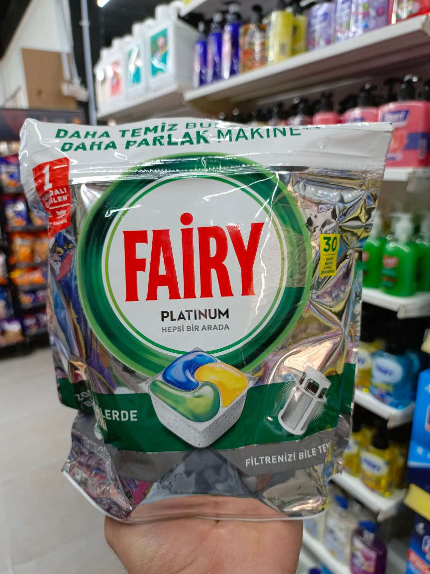 ✨ نظافة ولمعة بكل غسلة ✨
وصلت تشكيلة كبسولات الجلي من
Fairy
بأنواعها المختلفة 👌
🟢 Original
🟢 Platinum
🟢 Platinum Plus
💥 إزالة قوية للدهون
💥 لمعان بدون ترسبات
💥 عناية فائقة بغسالة الصحون
💥 روائح منعشة ونظافة تدوم
متوفرة الآن بأحجام متعددة وأسعار مناسبة 🔥
📍 العنوان: الانبار-عنه -المول الجديد 

خلي نظافة مطبخك علينا ✨


**إذا كنت صاحب هذا الإعلان وتريد حذفه لأي سبب، رجاءا أرسل رسالة إلى الدعم الفني**