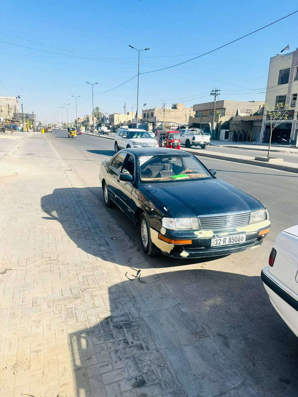 السلام عليكم سياره بطه مصبوغه حزام كفاله من الكصه ونقل جثه جواها تخم تاير جديد مكينه 2500 كفاله مكينه كير شادلها طابوكه  قبل شهر تبريد مكمل كلشي بس تربط كهرباء وتفصل بواري شاشه كامره منضومه زنون عالي ناصي بلاجكتورات شغالا اشاير لد  رقم موصل باسمي تحويل ثاني يوم مكاني بغداد البياع حي المواصلات 
رقمي ***********
