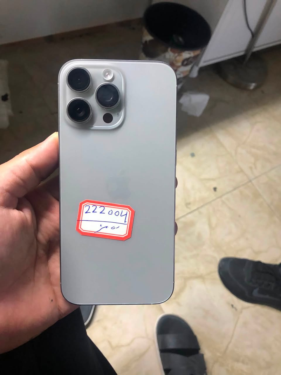 Iphone 16 pro max
2aim
Zaa
P95🔋
Iمقفول ابل ايدي جهاز لوك ما مفتوح 
سعر ٧٩٠الف
***********
