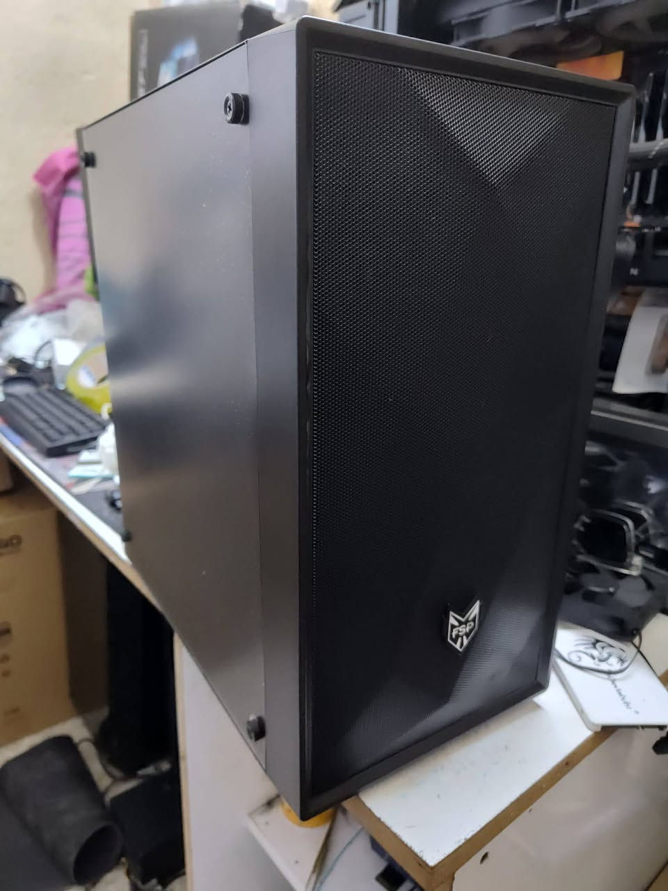 السلام عليكم
تجميعه للبيع 
Pc gaming 

Ryzen 5 2600
Biosstar A320m
 Zotac Gtx 1650 super 
Ram hyperx 16 2x8
Mass gaming 550w 80+bronze
Lenovo 256gb ssd
Fsp Cs130 3 fan
 4000 1fqn Argb
440 الف 
موجود توصيل


**إذا كنت صاحب هذا الإعلان وتريد حذفه لأي سبب، رجاءا أرسل رسالة إلى الدعم الفني**