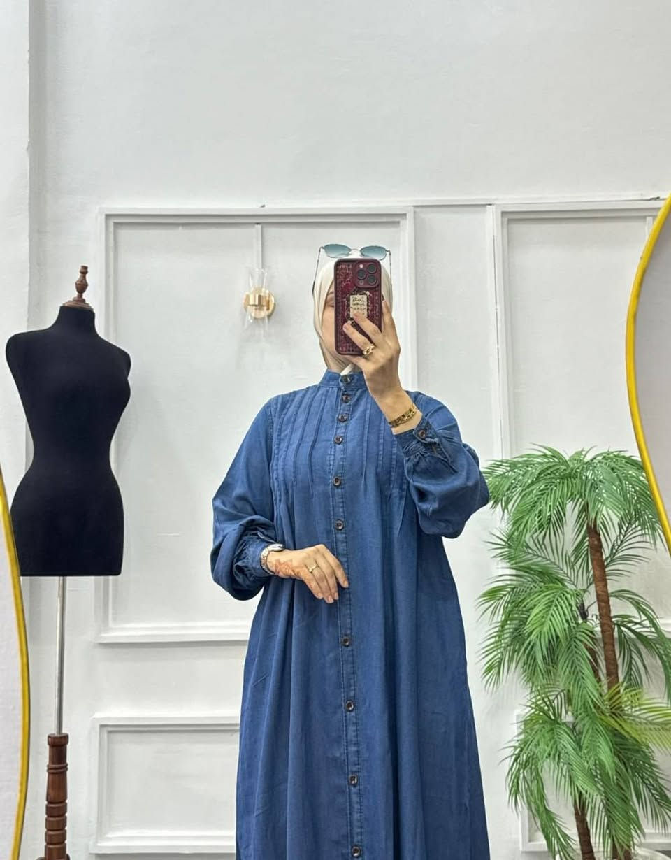 💙 ثوب دجين صيفي خفيف ومريح
💙 تصميم عصري سهل التنسيق
💙 قصّة مريحة تناسب الاستعمال اليومي
💙 ستايل أنيق يجمع بين البساطة والعملية
L/XL/2XL/3XL


**إذا كنت صاحب هذا الإعلان وتريد حذفه لأي سبب، رجاءا أرسل رسالة إلى الدعم الفني**