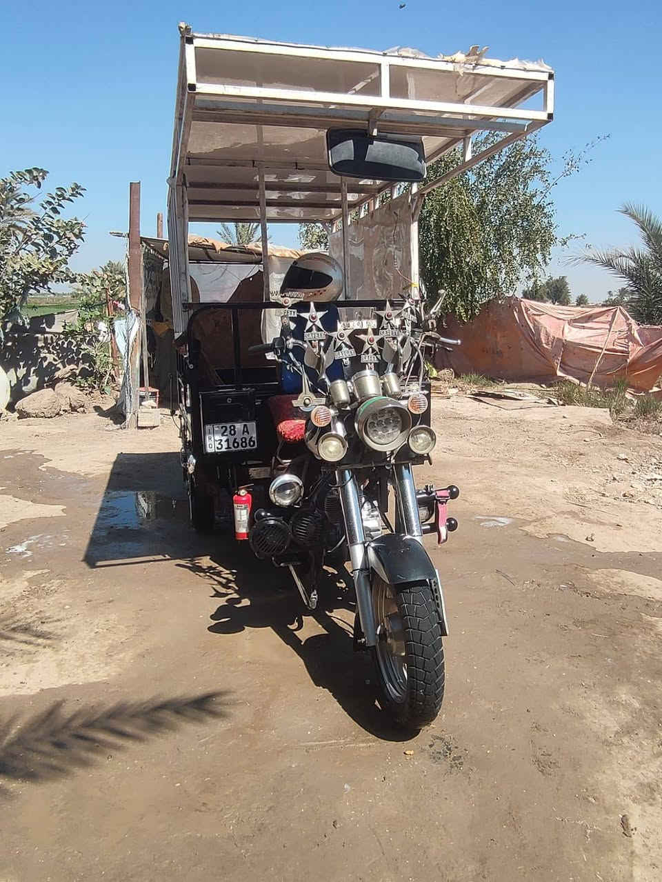 سلام عليكم للبيع موديل 21 رقم وسنويه نكليزي مداور ثاني يوم مكينه مفتوحه🔓
  ستوته ع.بلاد جديده برغي ماعايزه شاصي. 
محجر وياهه للبيع . 
 مكاني نجف قضاءالمشخاب 
اللا سفسار اكثر اتصال على رقم  ***********
