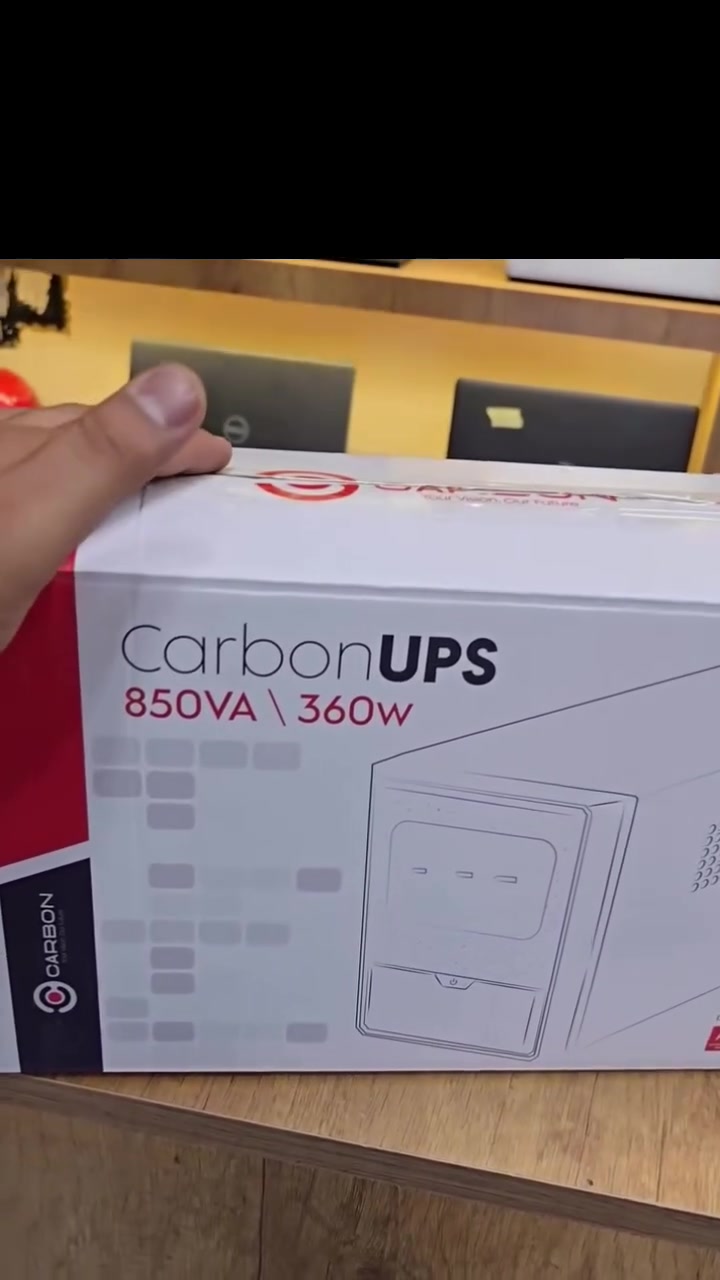 متوفر الآن CARBON UPS 850VA \ 360W
السعر 35,000 دينار عراقي.
متوفر خدمة توصيل لجميع محافظات العراق.


**إذا كنت صاحب هذا الإعلان وتريد حذفه لأي سبب، رجاءا أرسل رسالة إلى الدعم الفني**
