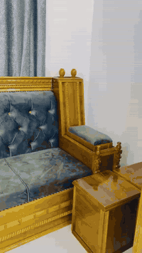 معمل أحمد السلطاني للأثاث المنزلي  العنوان بابل الحمزة الغربي مجاور مكينة ة على الشارع العام رقم الهاتف ***********
