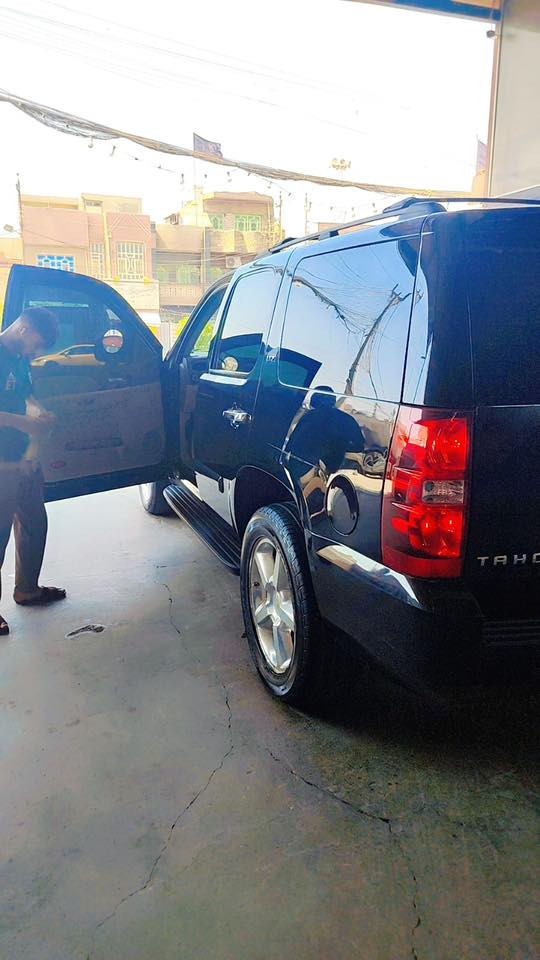 سلام عليكم تاهو موديل 2009 كشن من فصل سياره جديده كير محرك كفاله كصه قماره تخم تاير جديد سعر 85 وبيه مجال رقم موبايل ***********
