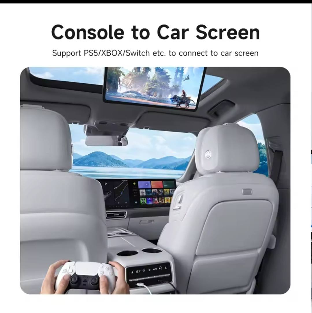 هذا المنتج هو محول فيديو Hagibis HDMI to USB-C.
يدعم دقة عالية تصل إلى 4K@60Hz لتجربة مشاهدة واضحة. 
متوافق مع مجموعة واسعة من الأجهزة بما في ذلك أجهزة الكمبيوتر المحمولة، وأجهزة الألعاب مثل Switch، PS5، و Xbox، بالإضافة إلى نظارات الواقع المعزز (AR). 
يعمل على تحويل إشارات HDMI من الأجهزة المختلفة لعرضها على شاشات USB-C المحمولة. 
يتميز بتصميم محمول ومستقر لسهولة النقل والاستخدام في ألعاب السيارات أو تحسين كفاءة العمل.


**إذا كنت صاحب هذا الإعلان وتريد حذفه لأي سبب، رجاءا أرسل رسالة إلى الدعم الفني**