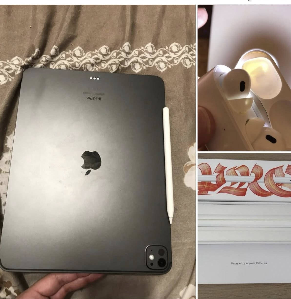 ايباد برو ام ٤ حجم ١٣ انج بعده بالضمان ولاشخط بي ونظيف ومعتني بي لاعواج ولاشخط ذاكره ٢٥٦ تردد الشاشة ١٢٠ هيرتز ضمان ماستر بطارية قويه ٩٢ وياه قلم ابل بينصل برو اصلي طبعا وايربودز برو ٢ تايب سي بعدهم بالضمان والسعر خاص مكاني دهوك الشيخان ..هدية ماجيك كيبورد شركة ويوو


**إذا كنت صاحب هذا الإعلان وتريد حذفه لأي سبب، رجاءا أرسل رسالة إلى الدعم الفني**