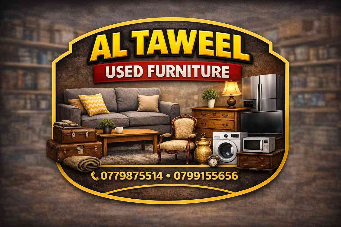 بيع وشراء جميع انواع الاثاث المستعمل والأجهزة الكهربائية بافضل الاسعار غرف نوم والخزاين واطقم الكنب والمطابخ الالمنيوم 0799155656📞 /  📨0779875514


**إذا كنت صاحب هذا الإعلان وتريد حذفه لأي سبب، رجاءا أرسل رسالة إلى الدعم الفني**