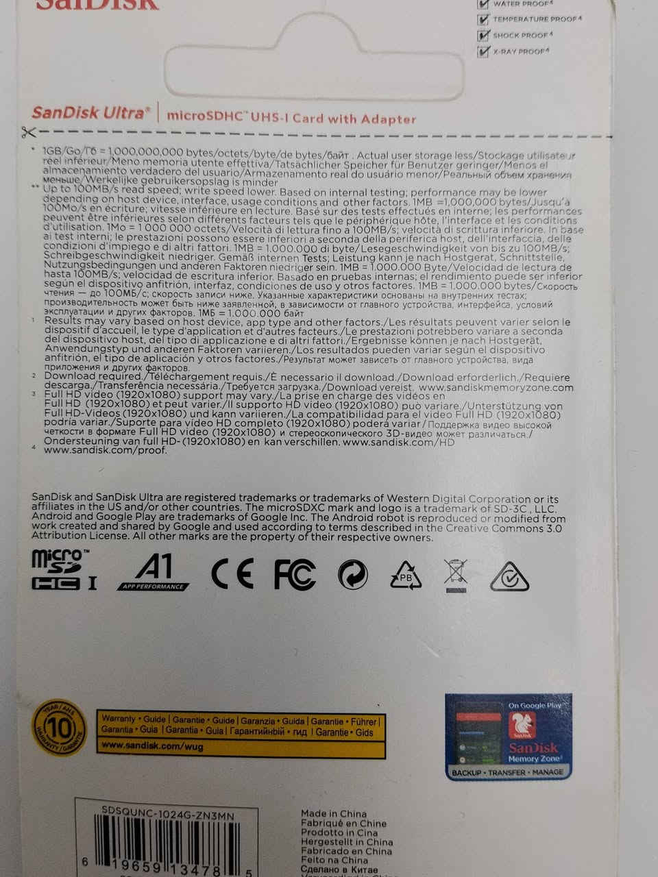 السلام عليكم رام سان ديسك1تيره للهواتف والكاميرات اصلي جديد على اول تم ب 20 الف
توصيل موجود


**إذا كنت صاحب هذا الإعلان وتريد حذفه لأي سبب، رجاءا أرسل رسالة إلى الدعم الفني**