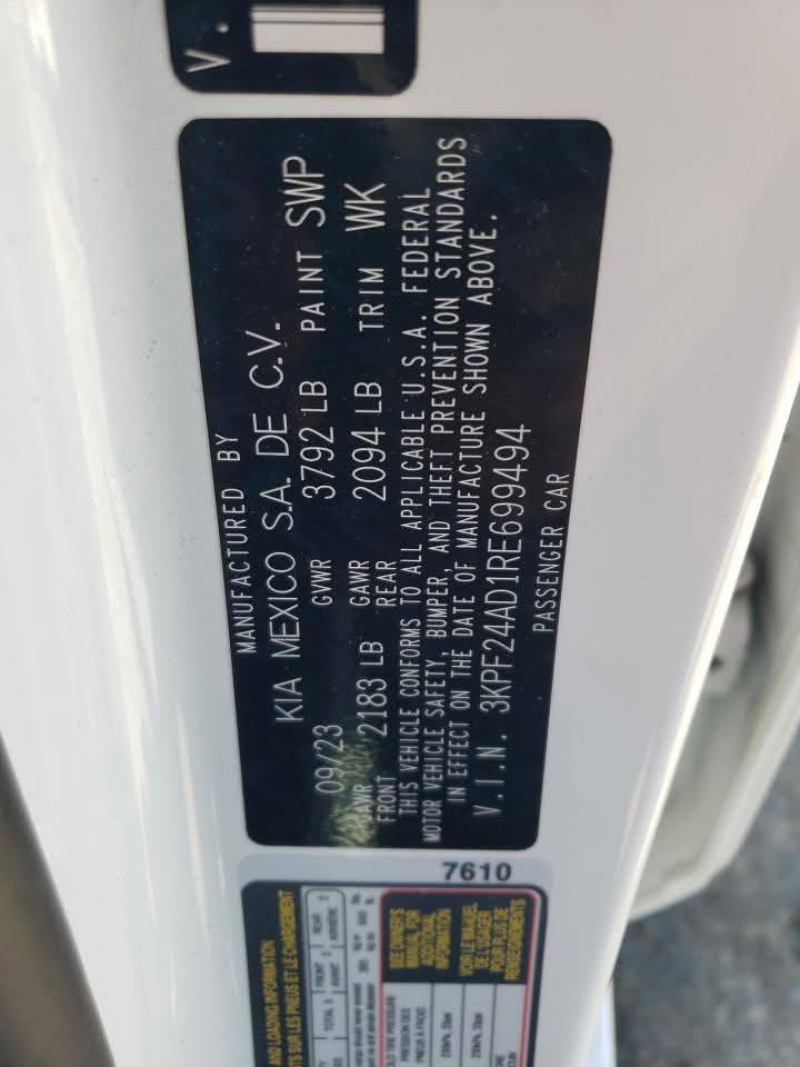 فورتي ال اكس 2024 دخول جديد 
مواصفات المعروفه للسياره ال اكس
سياره جديده بمعنى الكلمه تعال شوف بعينك
 35,000ماشيه ميل سياره مكان الموصل ضرر وباب جاملغ الاسير 

البيع الاتصال على الارقام التاليه
كل التفاصيل على 
***********
***********
