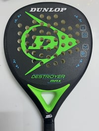 مضرب بادل دنلوب نظيف بي ملاحظة صغيرة بالقشر الاستفسار واتساب 078245198...