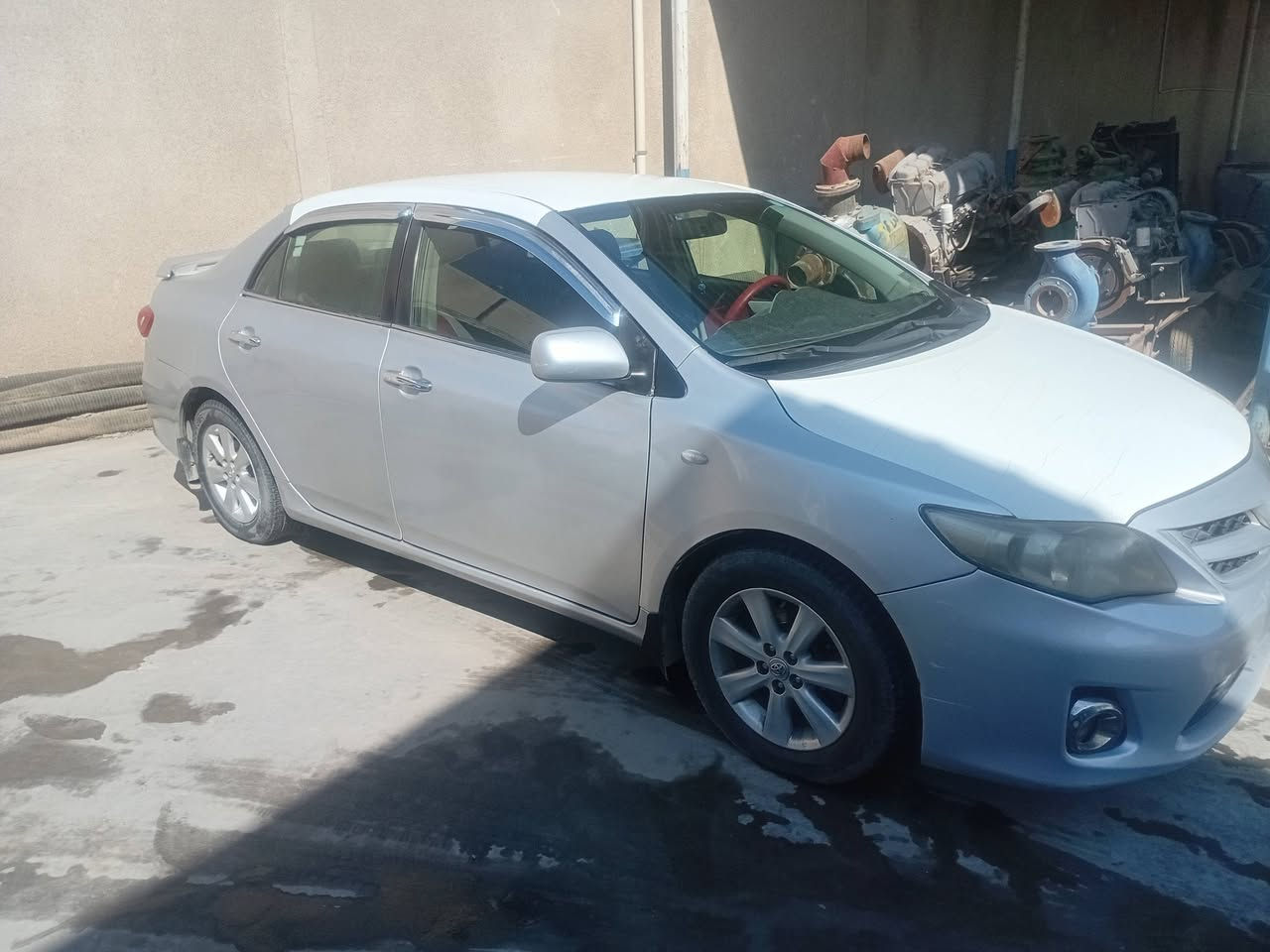 السلام عليكم كورلا خليجي ٢٠١٢ مكفوله من الحادث بيها جاملغ يمنه مبدل مصبوغه حزام لان جارده  محرك ١٨٠٠ رقم بغداد *********** السعر  ١١٠ اتصل وبيك خير وتدلل
