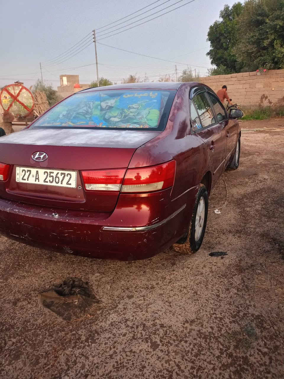 سلام عليكم
سيارة للبيع سوناتة 2010
خليجي مكينة 2400
سيارة جاهزة مداور ثاني يوم 
تبريد حدادية 
رقم ناصرية 
مكاني ناصرية قضاء الدواية 
للستفسار اكثر ***********
