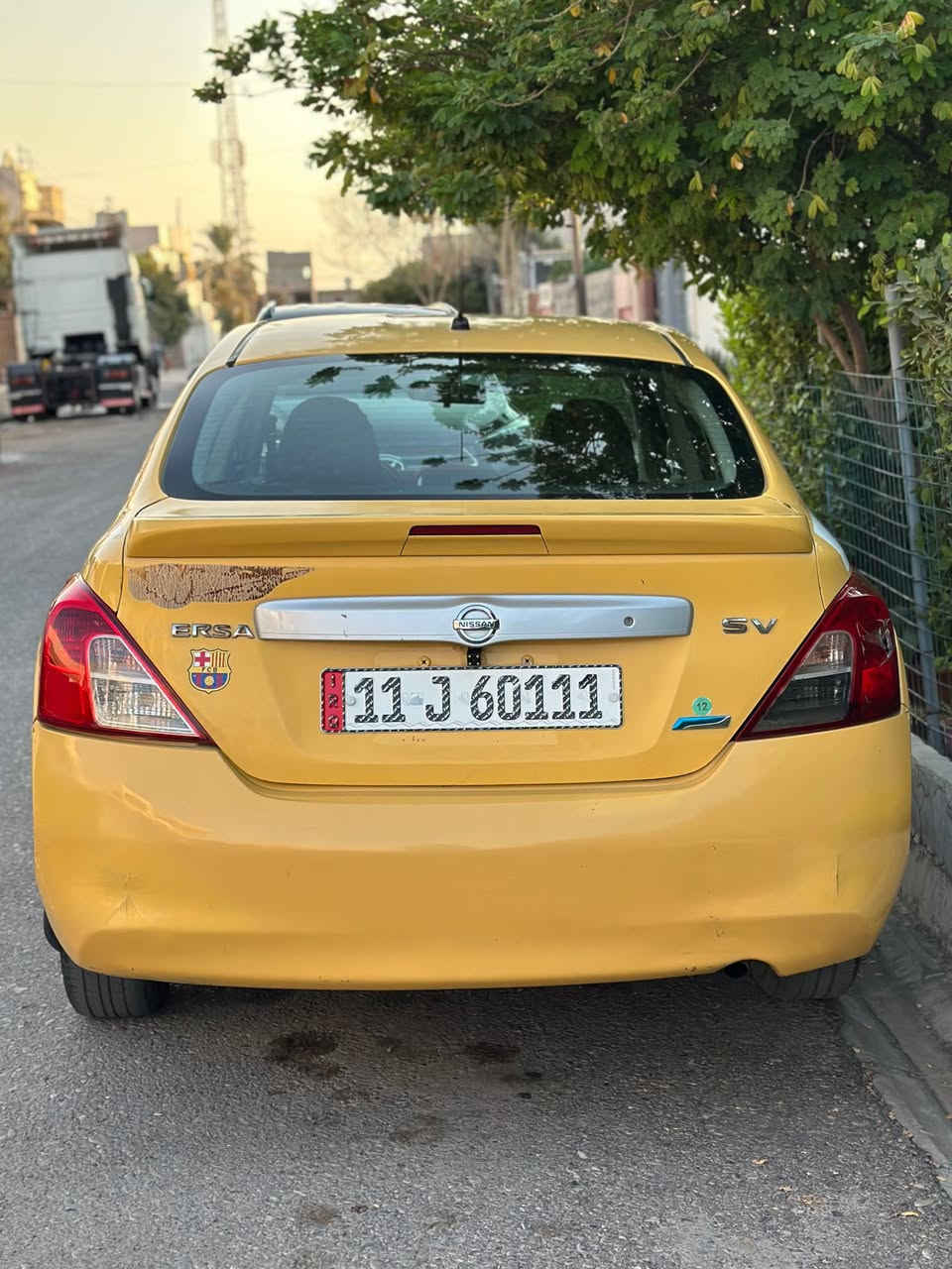 سلام عليكم
نيسان فيرسا ٢٠١٤ مشرع وطني باسمي 
تفاصيلها موجوده بلسونار  
مقدملها على دفتر بانزين صار ٣ اشهر 
السعر ٨٢ مكاني كركوك 

‭٠٧٨٩ ٠٧٩ ٤٩٠١‬
