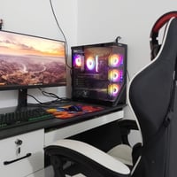 pc للبيع r5 9600x  m.b b650 s2h gigabyte  ram 32g t-force delta 6000hz...