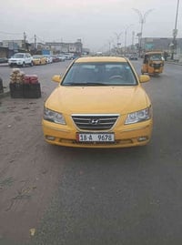 سوناتا موديل 2009 وارد امريكي اثنين باب مبدلات من جهة عبري خلف مكينه 2...