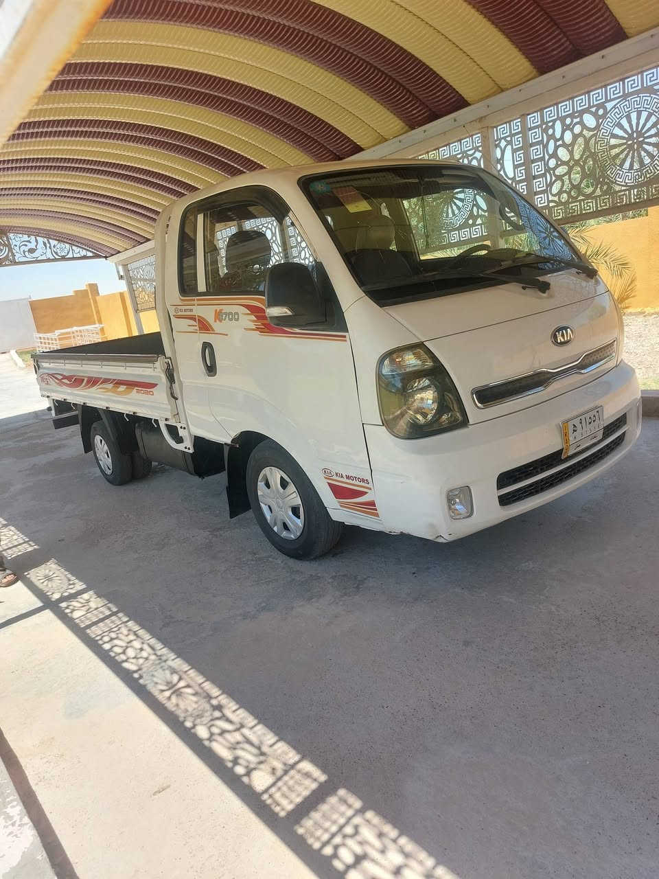 كيا حمل للبيع مكفول كفاله عامه موديل 2018 سنوية  2029 رقم بغداد  تبريد شغال الاستفسار على الاقارم الاتية مكان ديالئ الخالص التحويله منطقة الغوالبة السعر خاص 
 ***********        ***********
