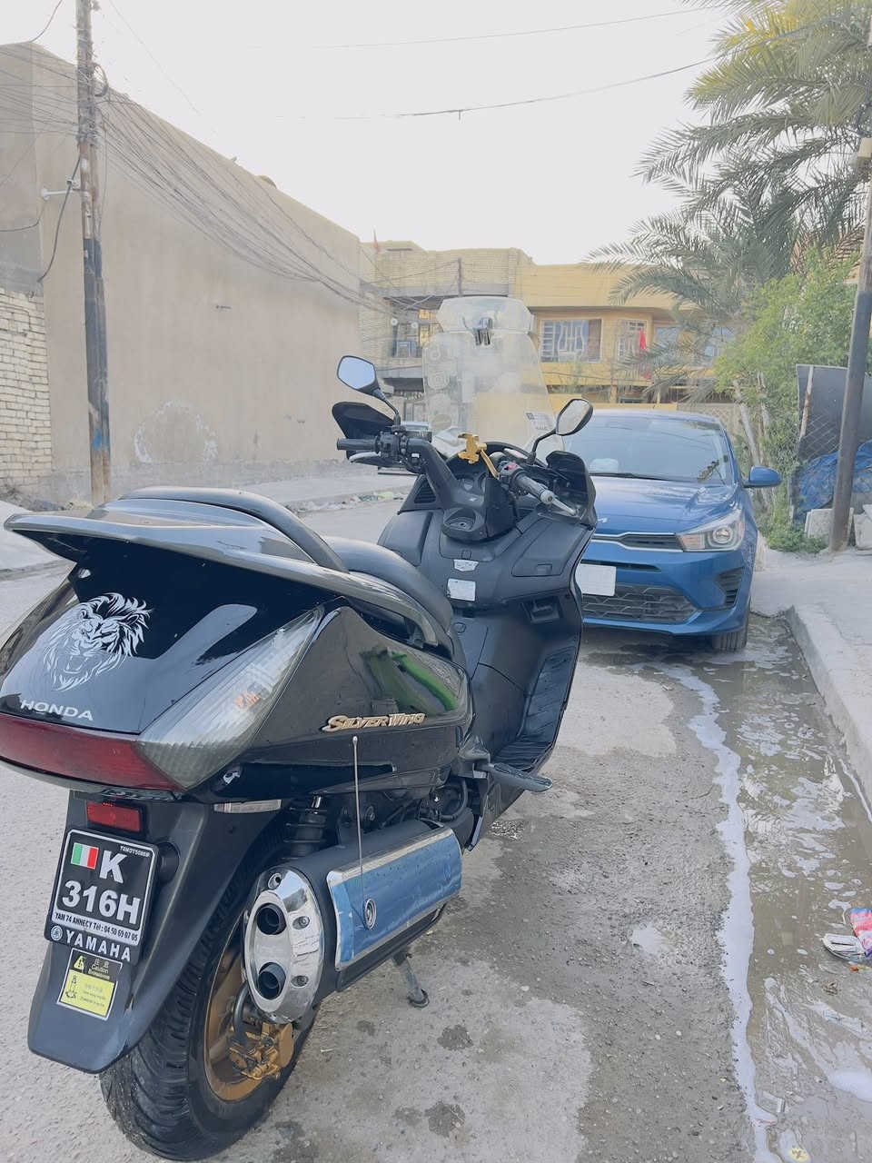 السلام عليكم دراجه سلفر ونج مكينه 400 مكاني بغداد رقم ***********
